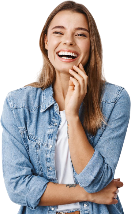 smiling woman